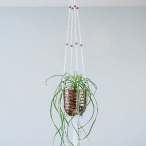 suspension macramé plante