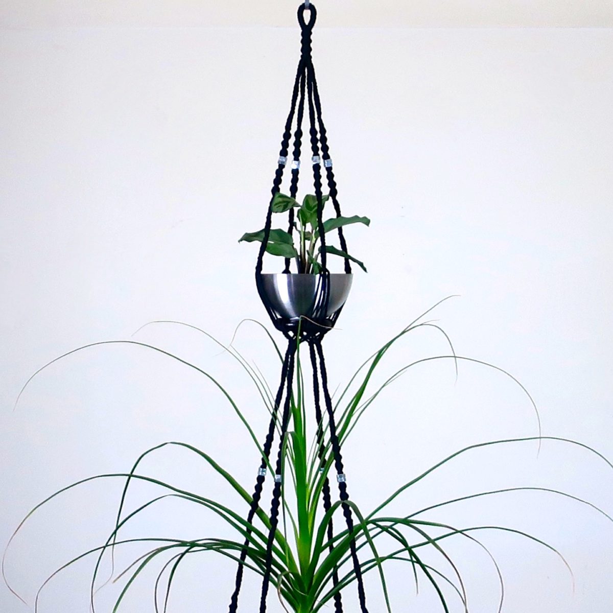 suspension pour plantes, 2 étages