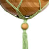 suspension macramé double pour plantes