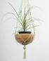 suspension double plantes en macramé